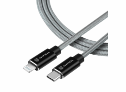 Tactical Fast Rope Aramid Cable USB-C/Lightning MFi 1m Grey Certifikovaný pomocník pro rychlé a bezproblémové nabíjení