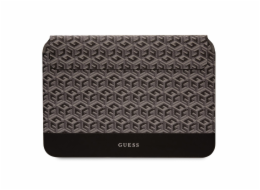 Guess PU G Cube Computer Sleeve 16" černý Guess G Cube Computer sleeve je perfektní obal pro notebook s úhlopříčkou displeje až do 16"