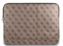 Guess 4G pouzdro Brown pro notebook 13" Noste své zařízení v moderním originálním Guess designovaném příslušenství, z vysoce kvalitních materiálů