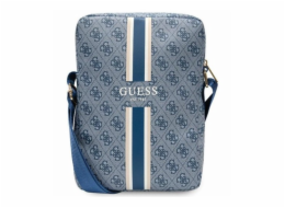 Guess Pouch 10" 4G Stripes Blue Exkluzivní a mimořádně elegantní kabelka z kolekce 4G Stripes je nejnovější nabídkou ochranných doplňků podepsaných známým módním domem Guess.