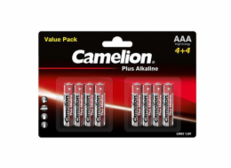 CAMELION Baterie alkalické PLUS AAA 8ks LR03 BP8