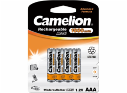 CAMELION Baterie nabíjetelné AAA 4ks NI-MH 1000mAh