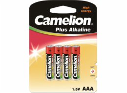 CAMELION Baterie alkalické PLUS AAA 4ks LR03-BP4