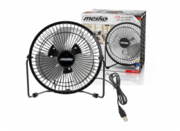 MESKO MS 7322, Stolní ventilátor, USB, 15cm