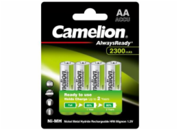 CAMELION Baterie nabíjecí PREMIUM AA 4ks 2300mA