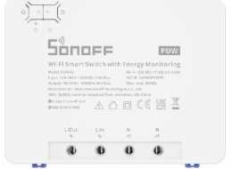 SONOFF POW R3, eWeLink Přepínač s měřením spo.