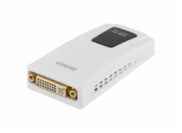 DELTACO adaptér z USB 3.0 na DVI/HDMI/VGA USB3-DVI