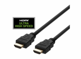 DELTACO Kabel HDMI 2.1 M/M 3m, 8K Ultra High, černý