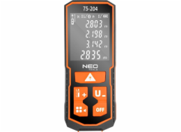 NEO TOOLS 75-204, Laserový dálkoměr, rozsah 60m