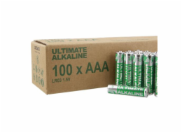 DELTACO ULTIMATE, Baterie alkalické AAA LR03 100ks