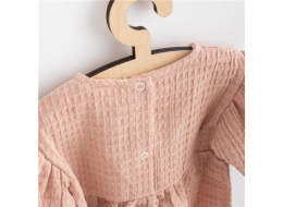 Kojenecké mušelínové šaty New Baby Comfort clothes růžová Vel.80 (9-12m)