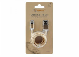 SBOX IPH7-G Apple Lightning/USB-A zlatý 1,5m