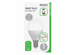 DELTACO SH-LE14G45W, SMART Led žárovka, E14