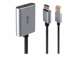 Lindy Video Converter - USB -C - Šédá