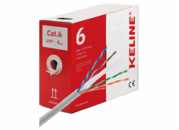 KELINE Kabel UTP (U/UTP) 4x2x0,54 CAT 6 305m