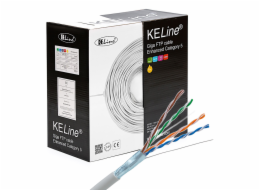 KELINE Kabel FTP (F/UTP) 4x2xAWG24 Cat 5E LSOH 305