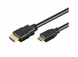 PremiumCord Kabel HDMI A - HDMI mini C, 2m