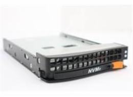 SUPERMICRO Black gen-5 3.5-to-2.5 NVMe drive tray, Orange tab (81x/82x sasi)