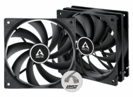 ARCTIC F8 Value Pack (Black) - 80mm case fan low noise - Black Color - Pack of 5pcs