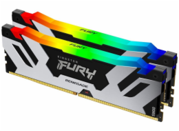 Kingston FURY Renegade/DDR5/96GB/6000MHz/CL32/2x48GB/RGB/Black/Silv