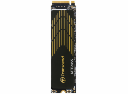 Transcend MTE245S 500GB, TS500GMTE245S TRANSCEND MTE245S 500GB, M.2 2280, PCIe Gen4x4, NVMe, 3D TLC, DRAM-less 4800MB/s R, 4000MB/s W