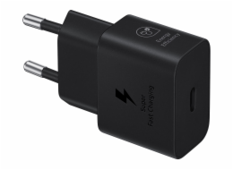 Samsung cestovní nabíječka EP-T2510NB, Fast Charging 25W, USB-C, černá