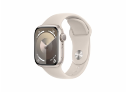 Apple Watch S9/41mm/Starlight/Sport Band/Starlight/-M/L