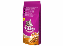 WHISKAS Adult Beef - suché krmivo pro kočky - 14 kg