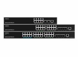 Grandstream GWN7813P Layer 3 Managed Network PoE Switch, 24 portů / 4 SFP+