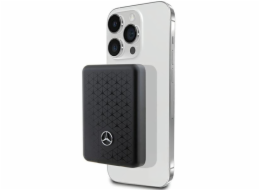 Mercedes Powerbank MEPB5KMESTK 15W Indukční powerbanka Mercedes-Benz Stars Pattern 5000mAh 15W