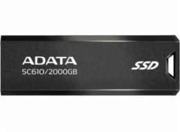 ADATA External SSD 2TB SC610 USB 3.2 Gen 2 černá