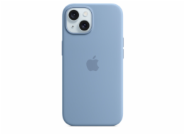 Apple Silikonové s MagSafe iPhone 15 Plus, ledově modré MT193ZM/A iPhone 15+ Silicone Case with MS - Winter Blue