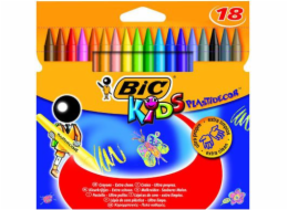 Bic BIC KIDS PLASTIDECOR CRAYONS BOX 18 KS - 829771