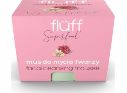 Fluff Raspberry & Mandle čisticí pěna na obličej 50 ml