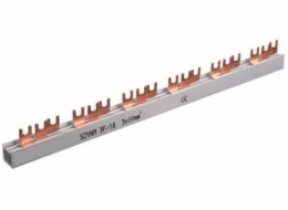 Pawbol Spojovací lišta 3P 63A 10mm2 vidlice 54mod. S-54 (E.4304)