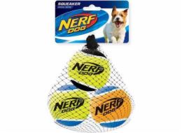 HAGEN Nerf tenisový míček Squeaky Medium 3 ks