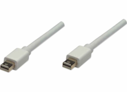 Manhattan DisplayPort Mini – kabel DisplayPort Mini 1 m bílý (324557)