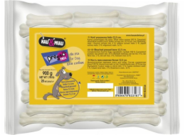 Hau&Miau PRESSED BONE BONE WHITE 12,5cm, 20ks/bal., 900g/bal.