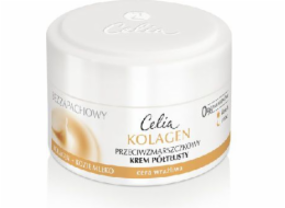 Celia Collagen Series Bezparfemovaný polotučný krém proti vráskám pro citlivou pleť 50 ml