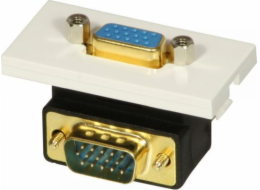 Lindy Lindy 60513 Úhlový modul pro VGA nástěnný rám - VGA zástrčka