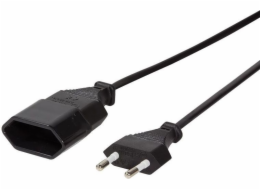 LogiLink Power prodlužovací kabel LogiLink CP124 Euro CEE 7/16 černý 3m - CP124