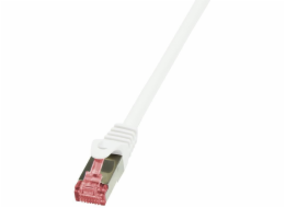 Patchcord LogiLink, Cat.6, S/FTP, PIMF, PrimeLine, 50m, bílý (CQ2141S)