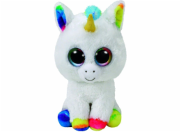 Čepice TY Boos Pixy White Unicorn 15cm