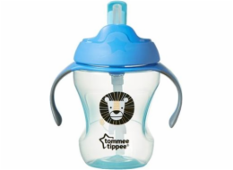 Tommee Tippee STŘÍBRNÝ HRNEK SE SLÁMNÍKEM 230ML (TT0311)