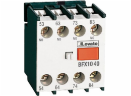 LOVATO elektrický pomocný kontakt 2Z 2R přední montáž (BFX1022)