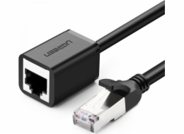 Ugreen síťový kabel UGREEN, rozšíření Ethernet RJ45, Cat. 6, FTP, s kovovou zástrčkou 2m, (černá)