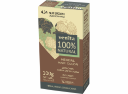 Venita Herbal Hair Dye 4,34 ořechově hnědá