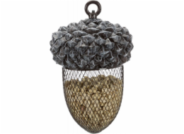 Trixie Acorn Feeder, 700 ml/14 × 22 cm, hnědá/bílá