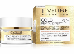 Eveline Gold Revita Expert 30+ Vyhlazující krém-sérum na den a noc 50ml