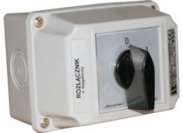 Spamel Cam switch 0-1 63A 4P v krytu (ŁK63-2.8210\OB2)